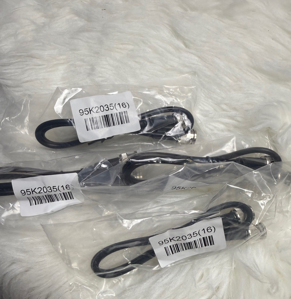 SHURE 95K2035(16) Lot Of 4 Cables Bnc To Bnc Antenna Cable For Shure Microphone